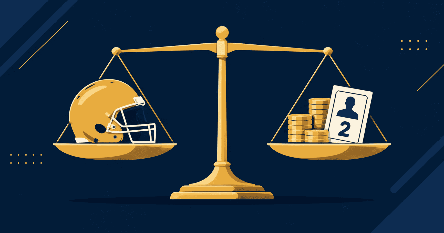 Draft pick and contract value in an NFL trade